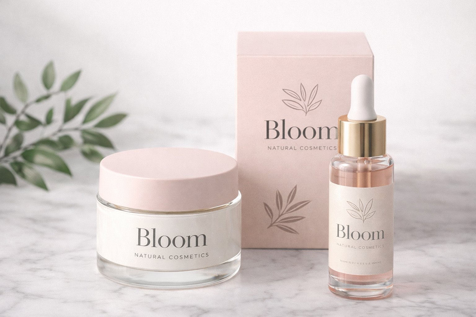 Bloom Cosmetics — брендинг